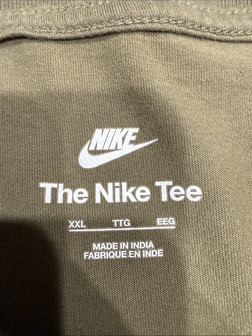 Nike Air Men's Long-Sleeve T-Shirt - Olive Green